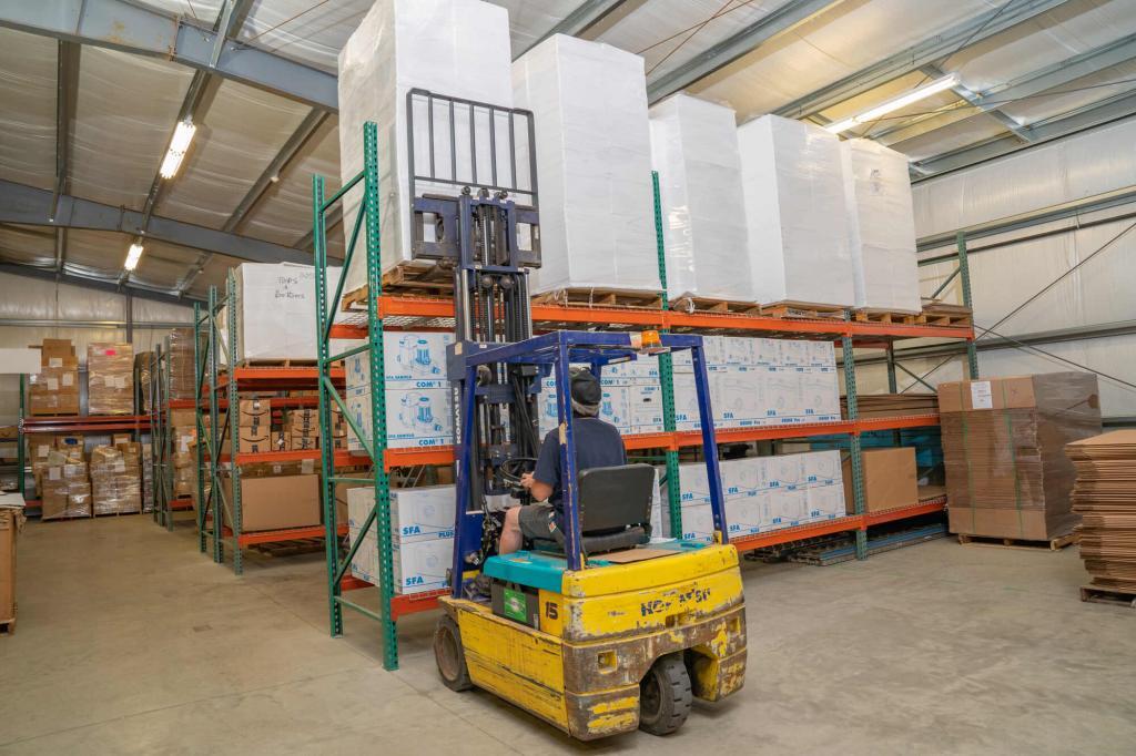 Subcontracted manufacturer services - warehousing